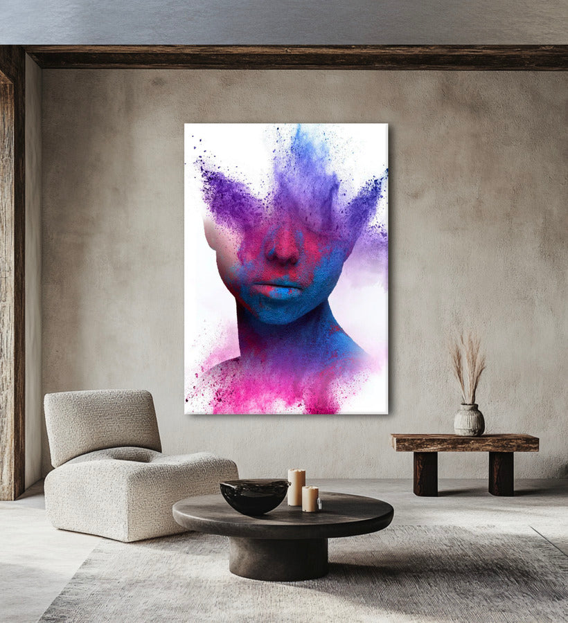 BLUE POWDER EXPLOSSION