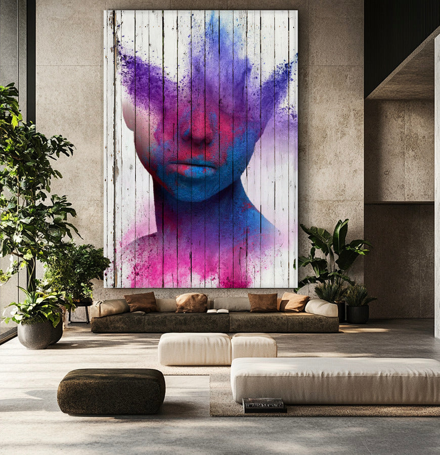 BLUE POWDER EXPLOSSION