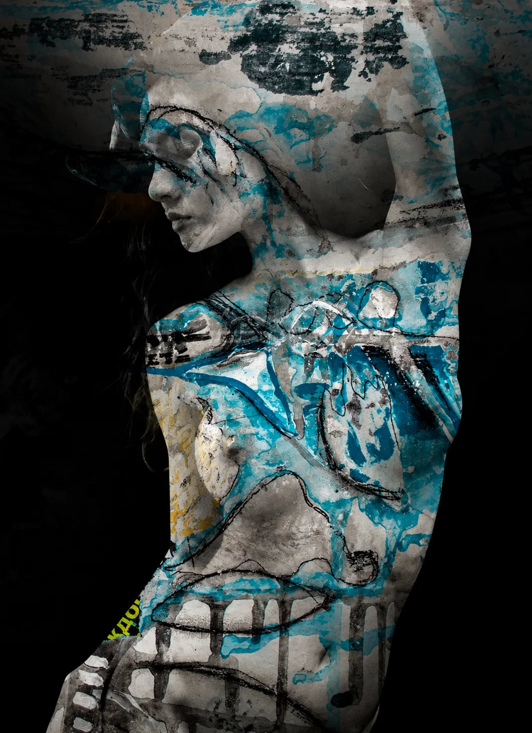 L'ODALISQUE BLEUE
