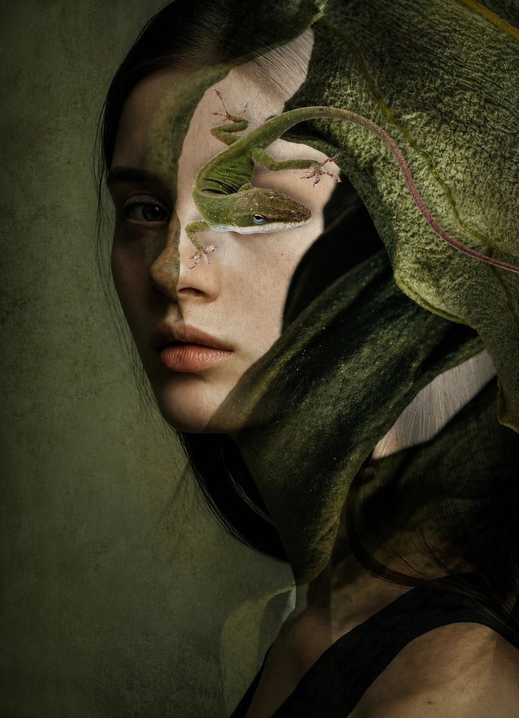 LA LAGARTIJA VERDE