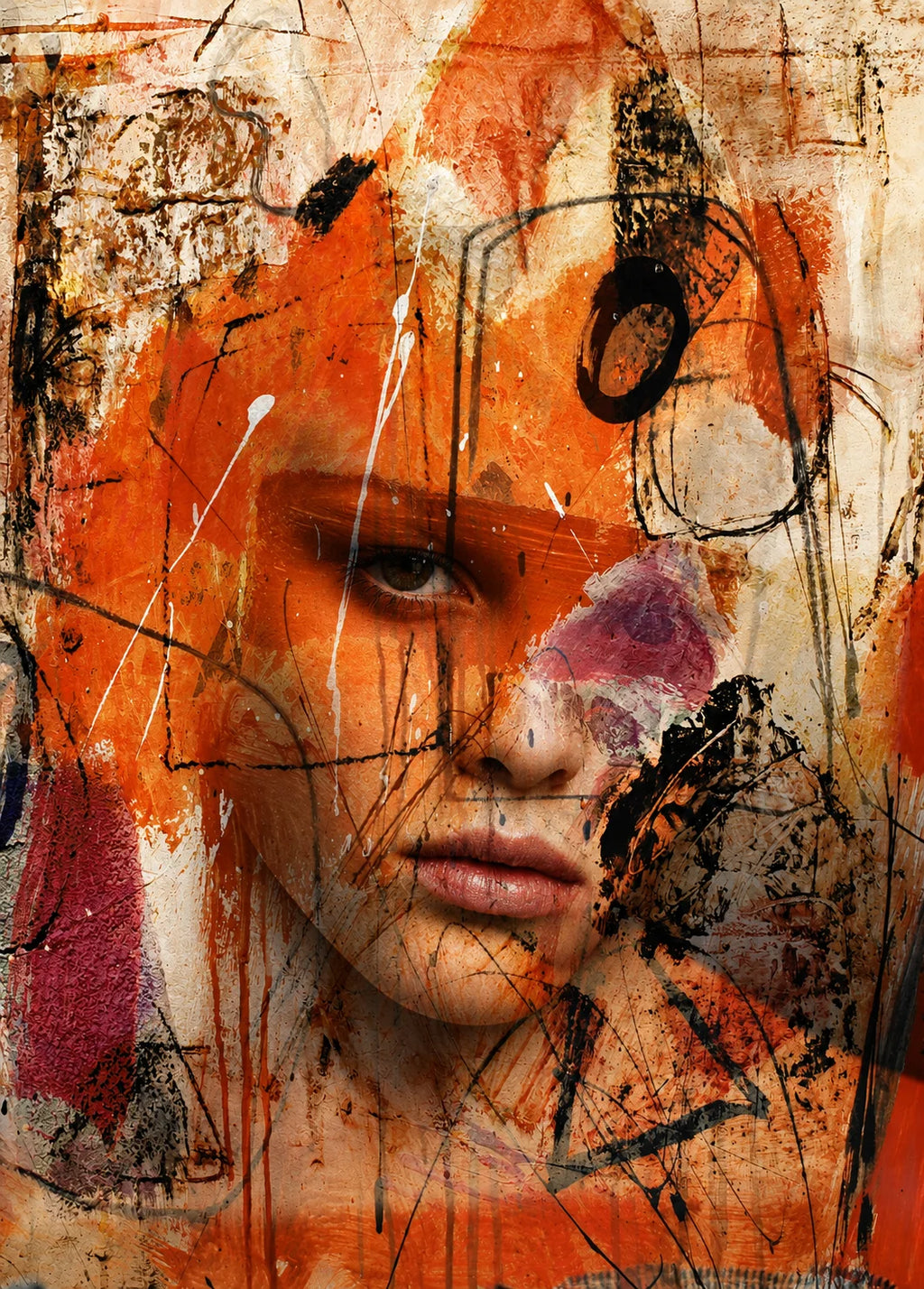 ORANGE ABSTRACT